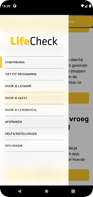 LifeCheck Screenshot 2