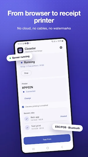 Cleanter: Thermal Printer BT Screenshot 0
