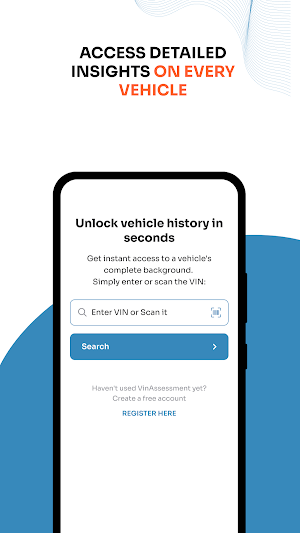 VinAssessment: Vehicle History Screenshot 1