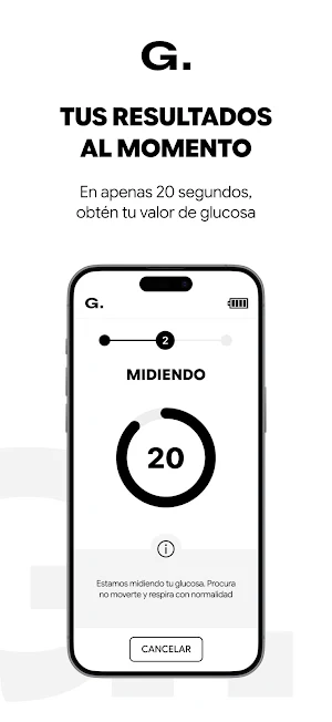 GLUCUBE APP Screenshot 2
