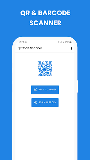 QRCode and Barcode Scanner Screenshot 0