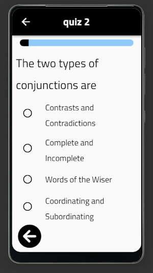 conjunction words Screenshot 3