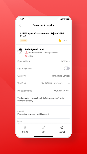 TMV Esign Screenshot 3