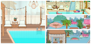 Toca Boca Pool Ideas Screenshot 2