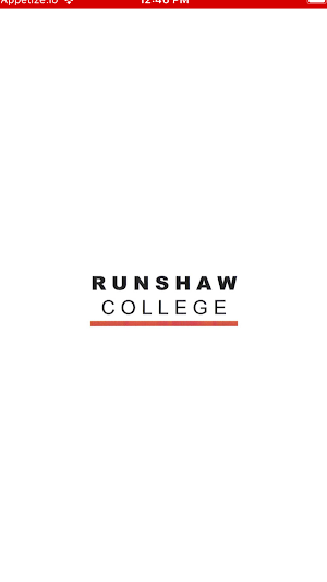 Runshaw Student Portal Screenshot 1
