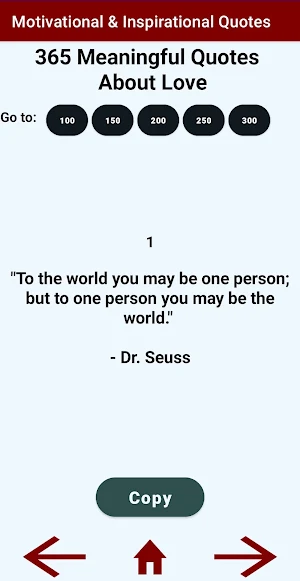 Inspirational Quotes Screenshot 2