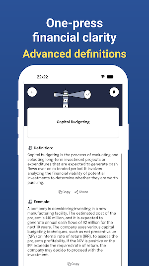 Finance Terms Dictionary Screenshot 3