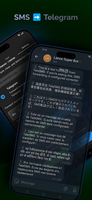 TeleSMS: Auto SMS to Telegram Screenshot 2