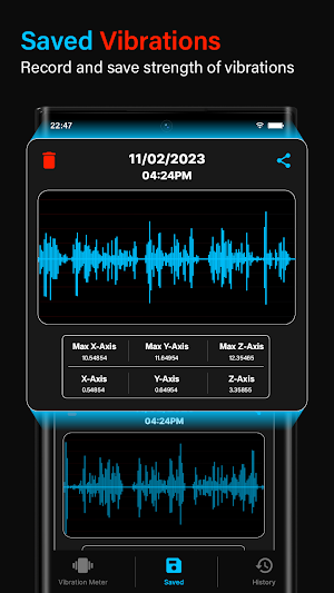 Vibration Meter – Vibrometer Screenshot 2