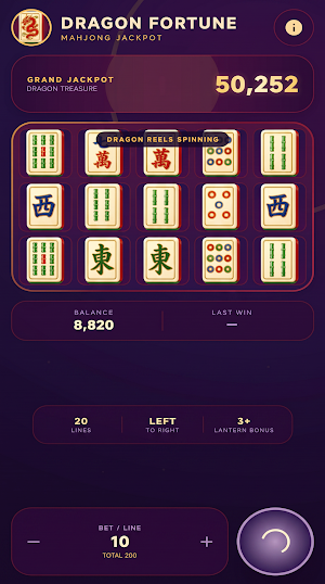Dragon Fortune:Mahjong Jackpot Screenshot 3