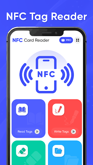 NFC Card Reader & NFC Tags Screenshot 1