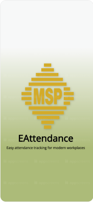 MSP E-Attendance Screenshot 0