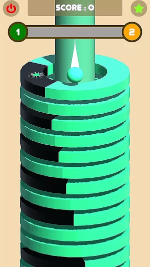Ball Bounce 3D: Ball Drop Game Screenshot 1