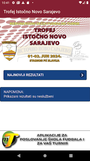 Trofej Istočno Novo Sarajevo Screenshot 1
