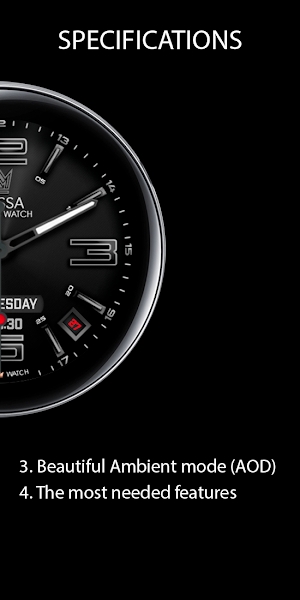 Messa Watch Face BN22 Luxury Screenshot 2