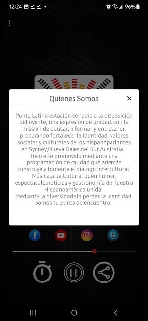 Radio Punto Latino Sydney Screenshot 2