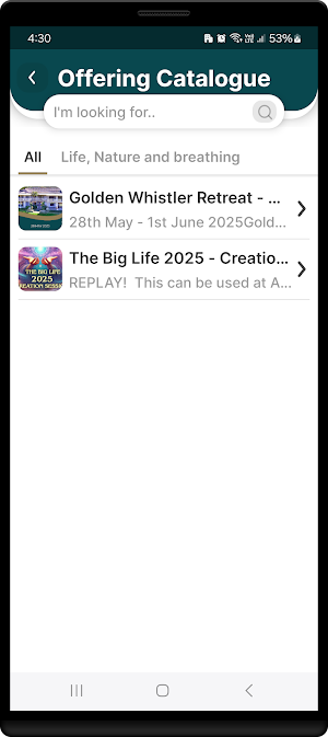 VeydaRETREATS Screenshot 2
