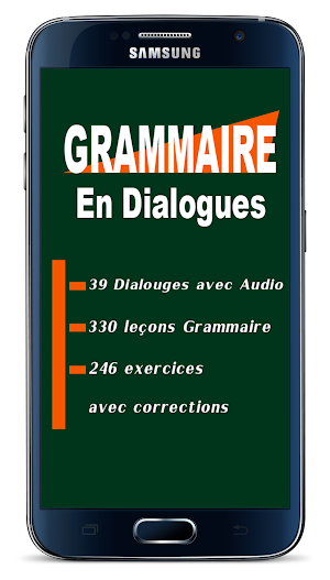 Grammar in dialogues French (without internet) Screenshot 0