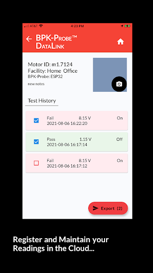 BPK-Probe™ DataLink Screenshot 3