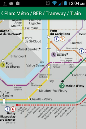 Paris transport Screenshot 2