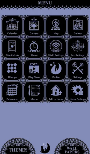 Gothic-Starry Sky, Black Cat- Screenshot 1
