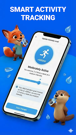 Waterly – Drink Water Reminder Screenshot 2