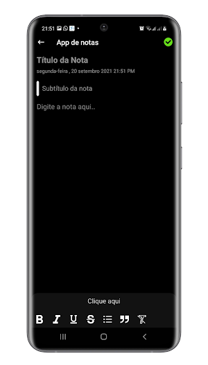 BIGS Notas Screenshot 2