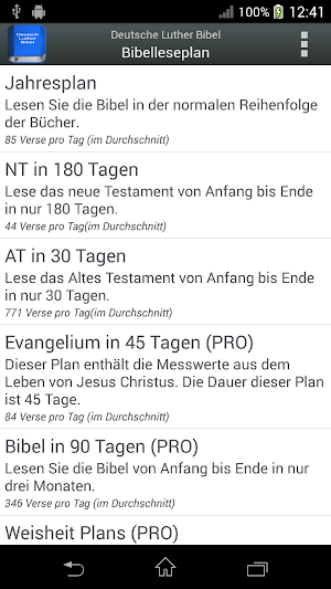 Deutsch Luther Bibel Screenshot 3