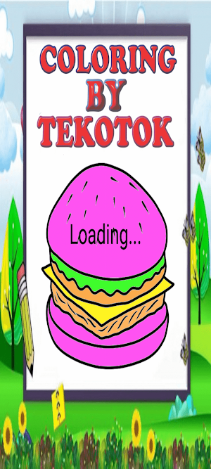 Burger Coloring Screenshot 0