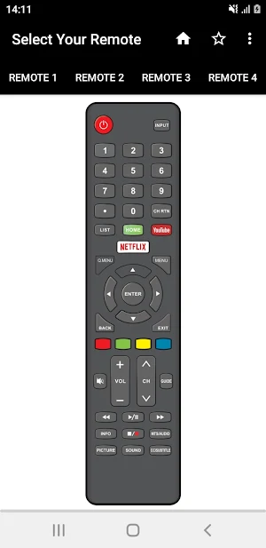 Kioto TV Remote Screenshot 0