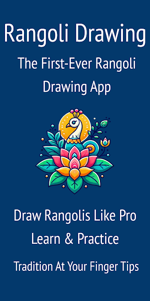 Rangoli Drawing | Dots & Color Screenshot 0
