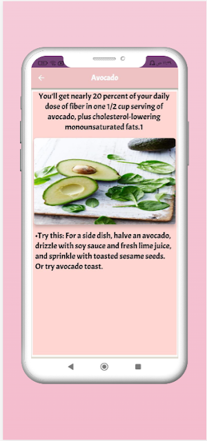 Foods for health Screenshot 0