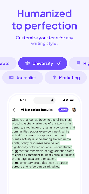 Walter Writes: AI Humanizer Screenshot 1