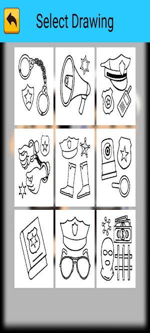 Police Coloring Screenshot 2