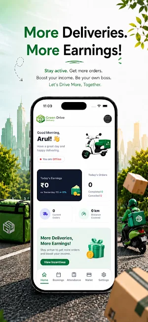 GreenDrive Delivery Screenshot 3