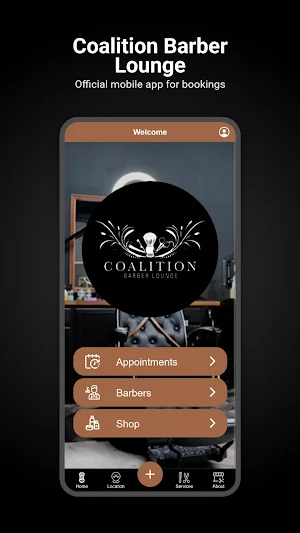 Coalition Barber Lounge Screenshot 0