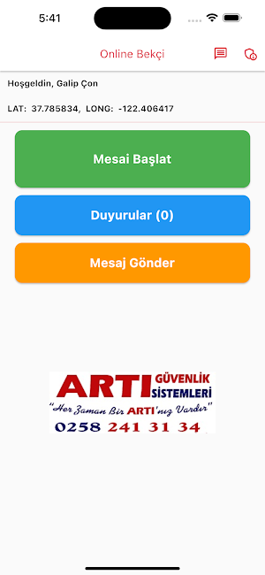 Artı Güvenlik Screenshot 1