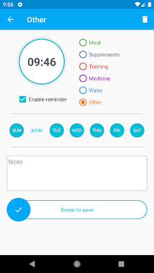 Health Alert Screenshot 1