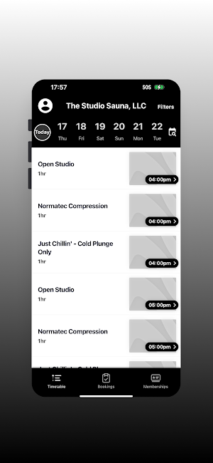 The Studio Sauna Screenshot 1