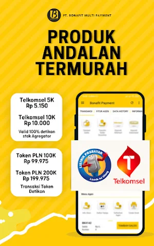 Bonafitpay - Pulsa Kuota PPOB Screenshot 0