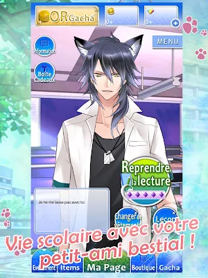 Amour Sauvage Jeu BL Screenshot 2