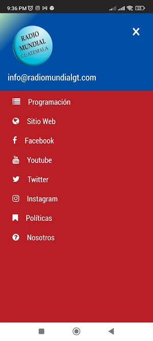 Radio Mundial Screenshot 2