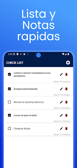 Notas: Lista de tareas y notas Screenshot 0
