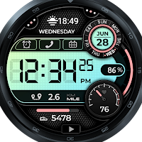 Smart Digital Watch Face