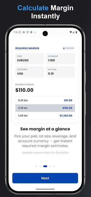 Forex Margin Calculator Screenshot 2