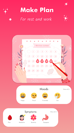 Ovulation & Period Tracker Screenshot 3