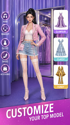 Fashion Star: Dress Up World Screenshot 0