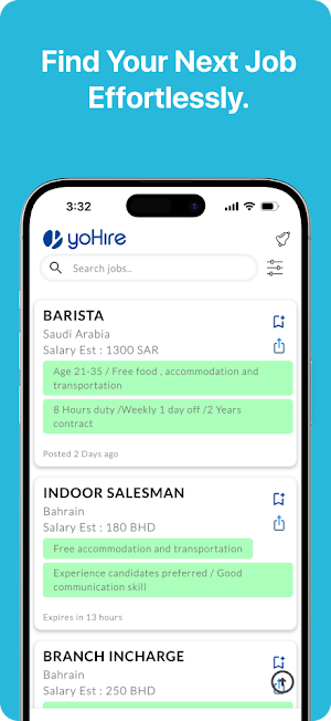 Yohire Job Search Screenshot 0