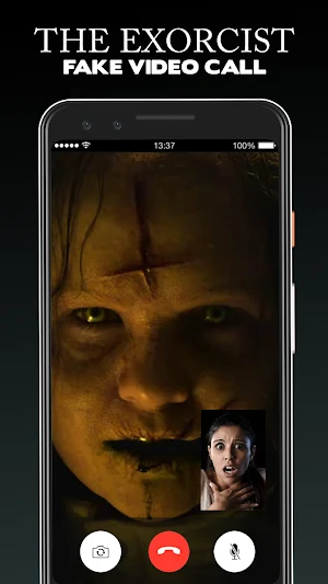 The Exorcist Prank Video Call Screenshot 0