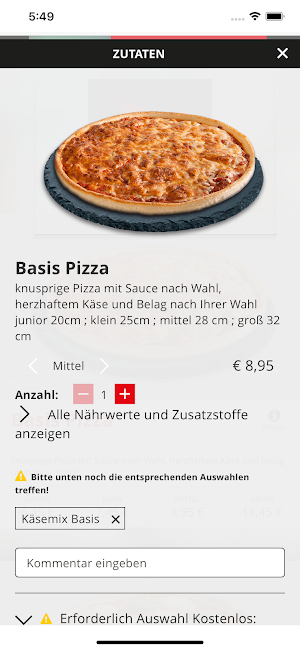 Maximo Pizza Screenshot 2